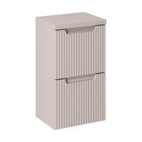 WASCHTISCHUNTERSCHRANK 50 cm 2 Teile Nova Cashmere N BM208 in Kaschmir/Matt - Kaschmir, Holz (50/57/40cm)