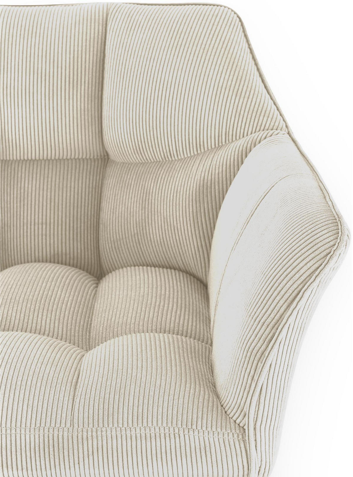BARHOCKER Metall Creme - Creme/Schwarz, Metall (64/110/48cm) - CLP