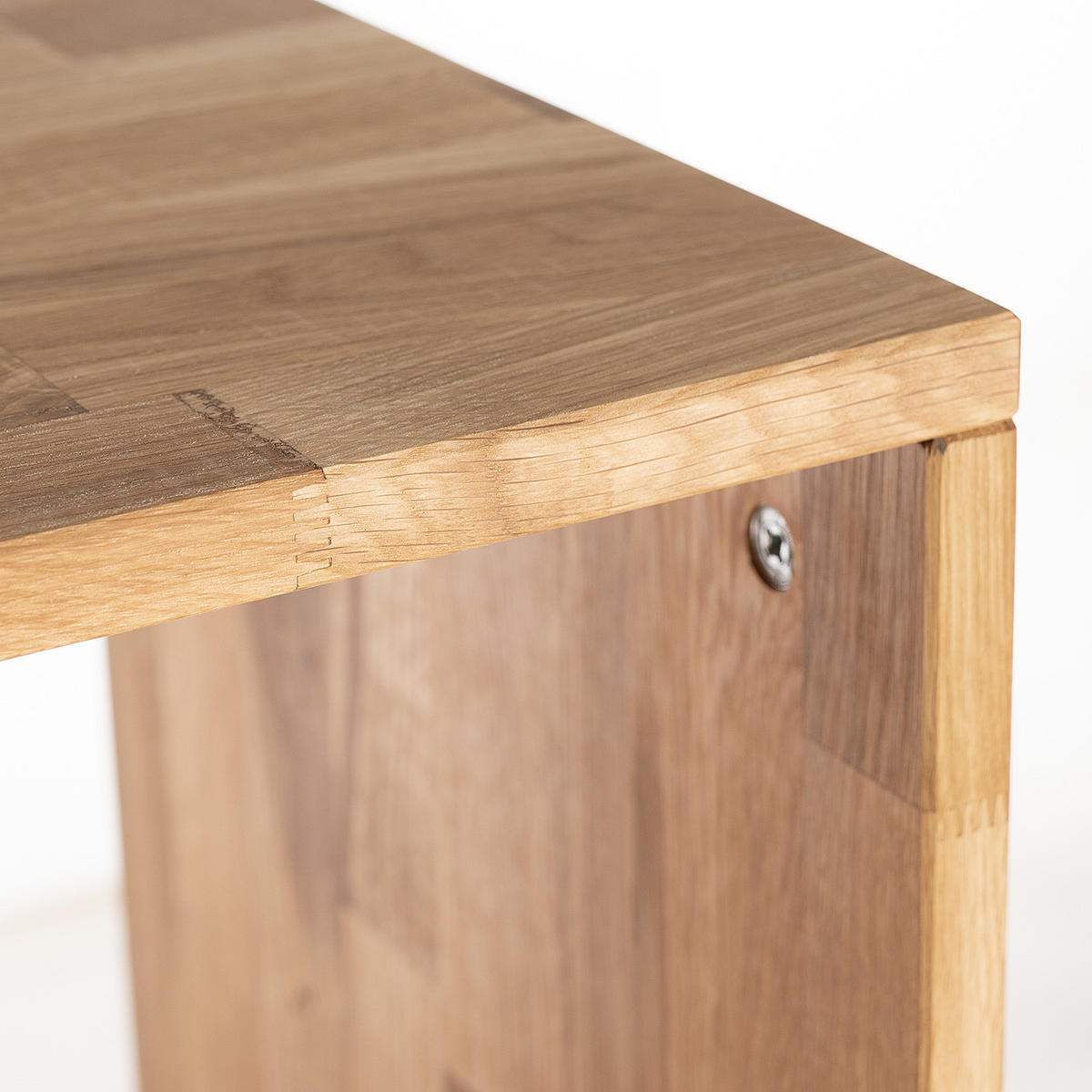 REGAL - Massivholz - Eichefarben, Holz (39/112/35cm) - home24