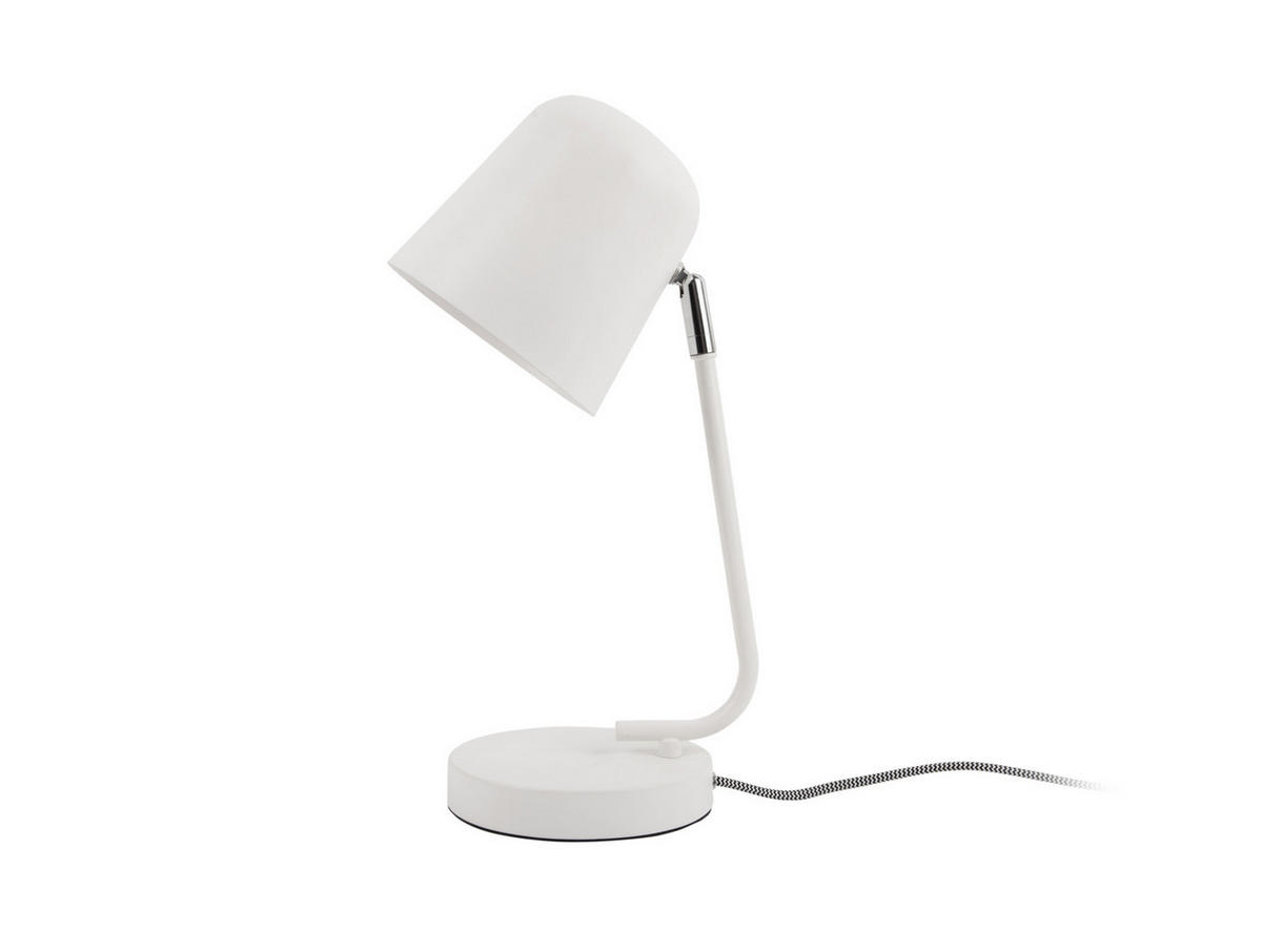 TISCHLAMPE Encantar 15/15/38 cm - Weiß, Metall (15/15/38cm) - Leitmotiv