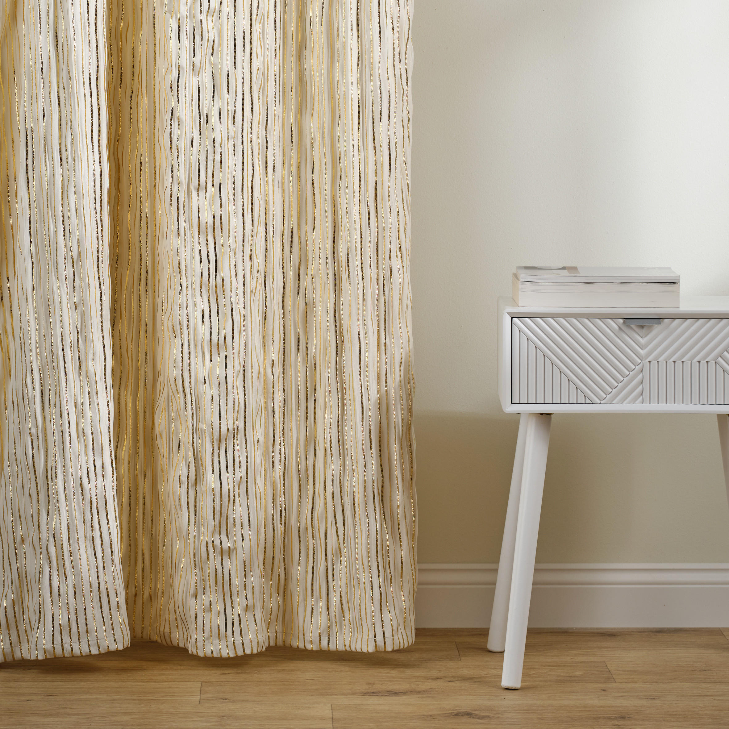 VORHANG Calama - Beige, Textil (140/1/250cm) - home&you