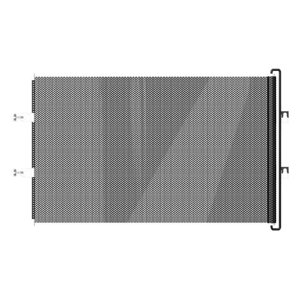 LAUFSTALL Baby, 125 × 68 cm, Schwarz - Schwarz, Kunststoff (68/125cm) - Authentics