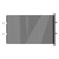 LAUFSTALL Baby, 125 × 68 cm, Schwarz - Schwarz, Kunststoff (68/125cm) - Authentics