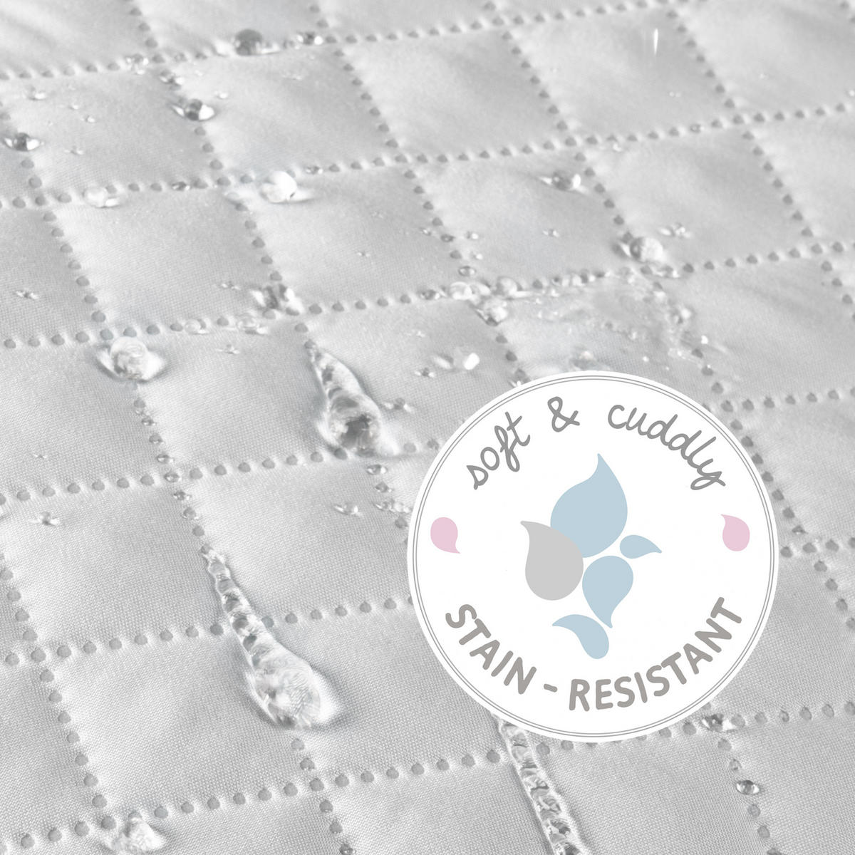 KINDERHOCHSTUHL Sit Up Fun mit Sitzverkleinerer Weiß - Weiß, Holzwerkstoff/Textil (50/80/54cm) - Roba