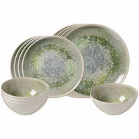 BASIC-SET Cecina Jade 12er Set - Grün, Keramik (1/1/1cm) - Ritzenhoff Breker