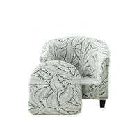 SOFABEZUG – Einzelsitzer 50–80 cm – Petrol - Grau, Textil (65/55cm)