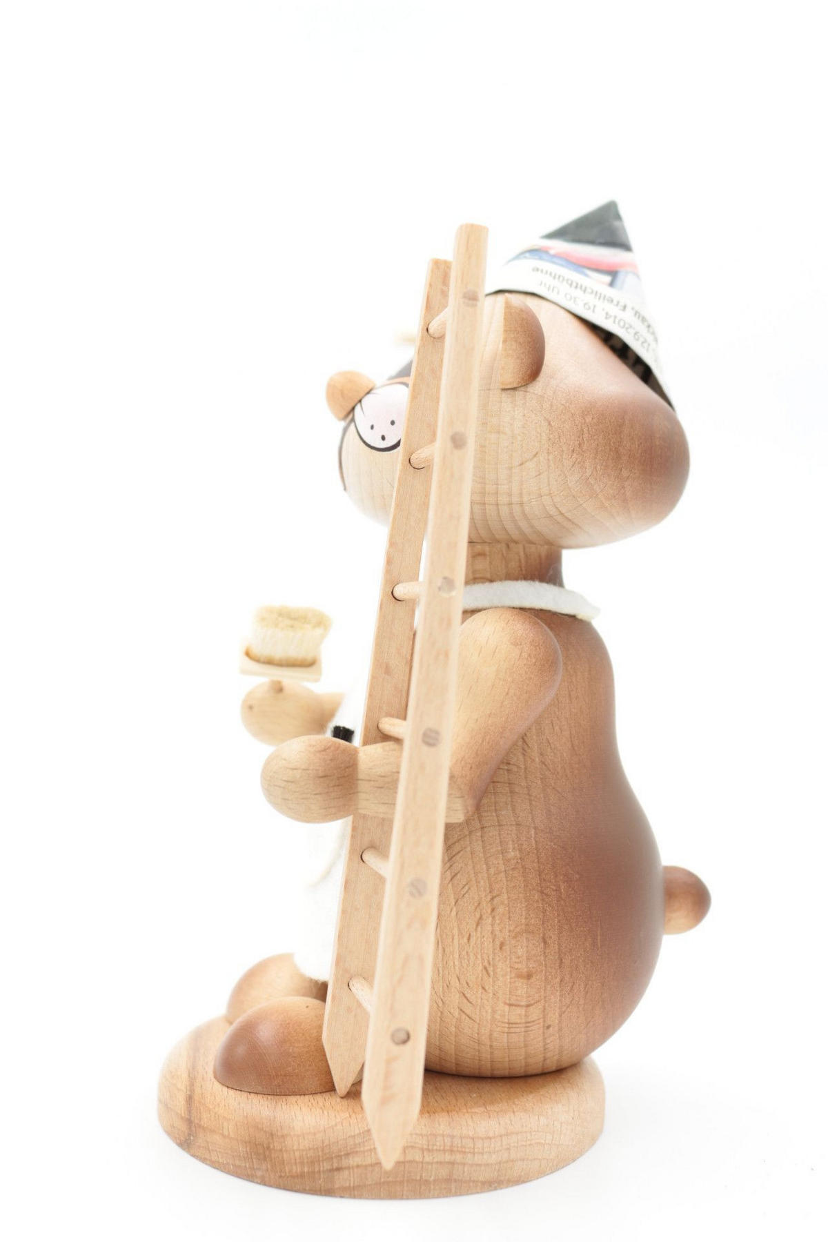 RAUCHFIGUR Hamster Maler 18 cm - Multicolor, Holz (12/18/0.1cm)