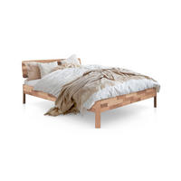 MASSIVHOLZBETT PENNY 180x200 MIT HOLZKOPFTEIL Kernbuche - Kernbuche, Holz (180/200cm) - byoak