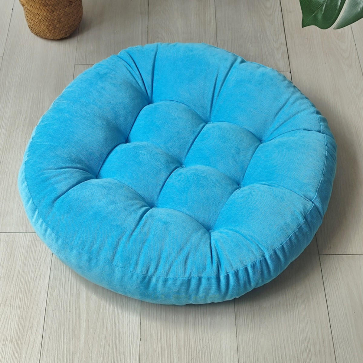 GARTENHOCKERAUFLAGE 55/55 cm - Blau, Textil (55/55cm) - Authentics