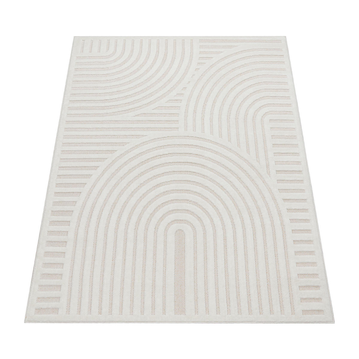 OUTDOORTEPPICH 200/280 cm Livorno 674 - Creme, Textil (200/280cm) - Paco Home