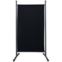 PARAVENT 1-tlg. 180x78 cm Schwarz - Schwarz, Metall (78/180cm) - QUICK STAR
