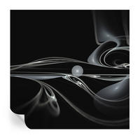 FOTOTAPETE 250x250 cm - Flüssigkeitsleitungen - Schwarz, Textil (250/250cm) - Wallfluent