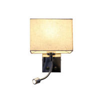 NÁSTĚNNÉ LED svítidlo Yaroch 36/17/20 cm - stříbrná, kov (17/20/36cm) - Nettlife