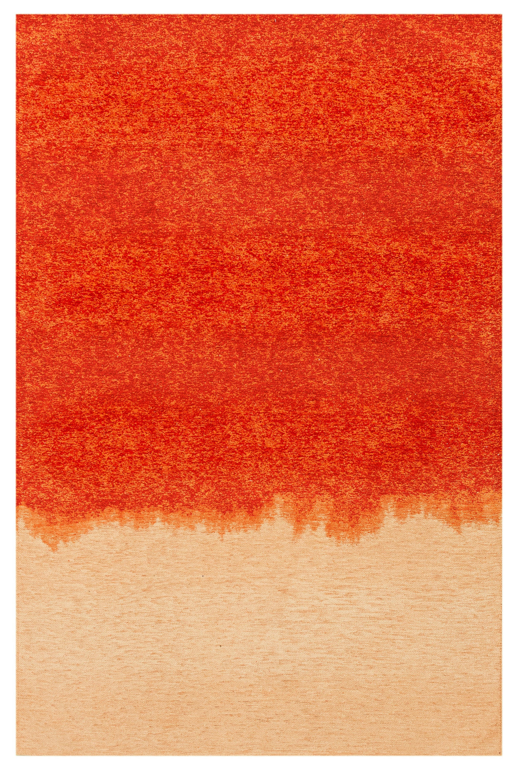 TEPPICH modern Flachgewebe BURST Orange 240 x 340 cm - Orange, Textil (240/340cm) - Novatrend