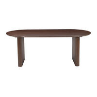 ESSTISCH - 8 Personen - holz - naturfarben dunkel Nevili - Naturfarben, Mangoholz/Holz (100/200/75cm) - Vente-Unique