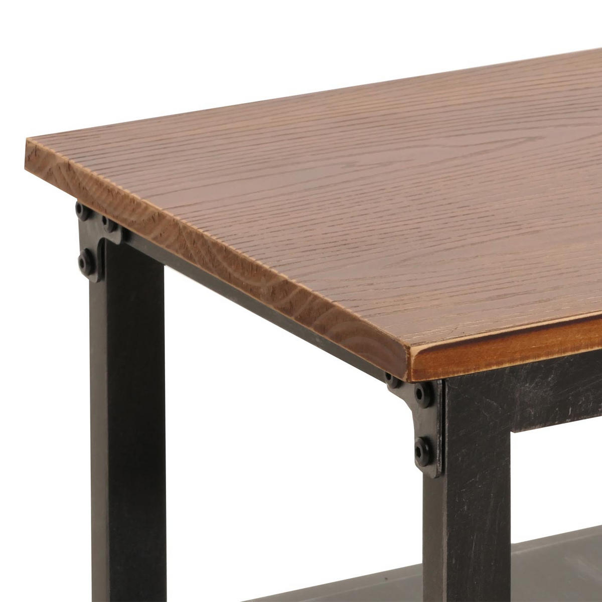 LOWBOARD Schwarz, Braun - Schwarz/Braun, Holz (130/55/36cm) - MCW