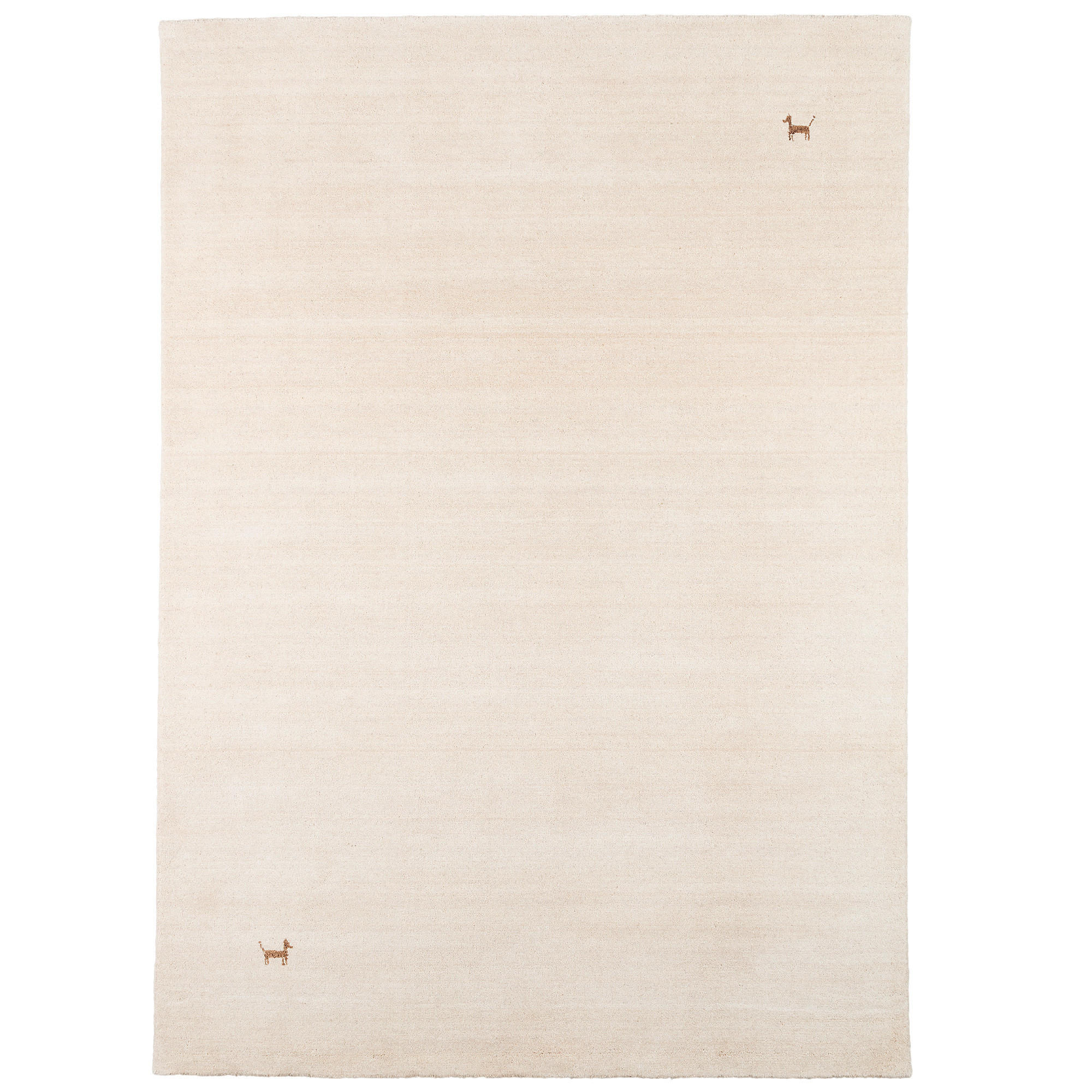 NATUR TEPPICH INDO NEPAL GABBEH SHIVA - Beige, Textil (200/290cm) - Pergamon
