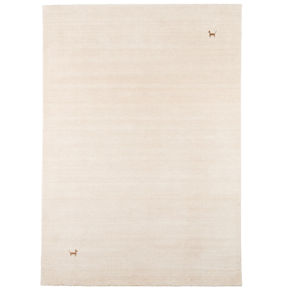 NATUR TEPPICH INDO NEPAL GABBEH SHIVA - Beige, Textil (70/140cm) - Pergamon