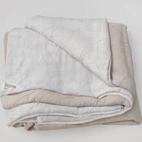 PLAID aus Carbonfaser 215 x 260 cm | Weicher Sofaplaid | Wendbarer Antistress-Plaid - Weiß, Textil (215/260cm) - The White Stone