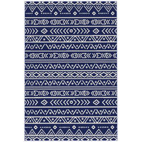 OUTDOOR-TEPPICH robuster Wetterfest Outdoorteppich - Blau, Kunststoff (274/182cm) - Outsunny