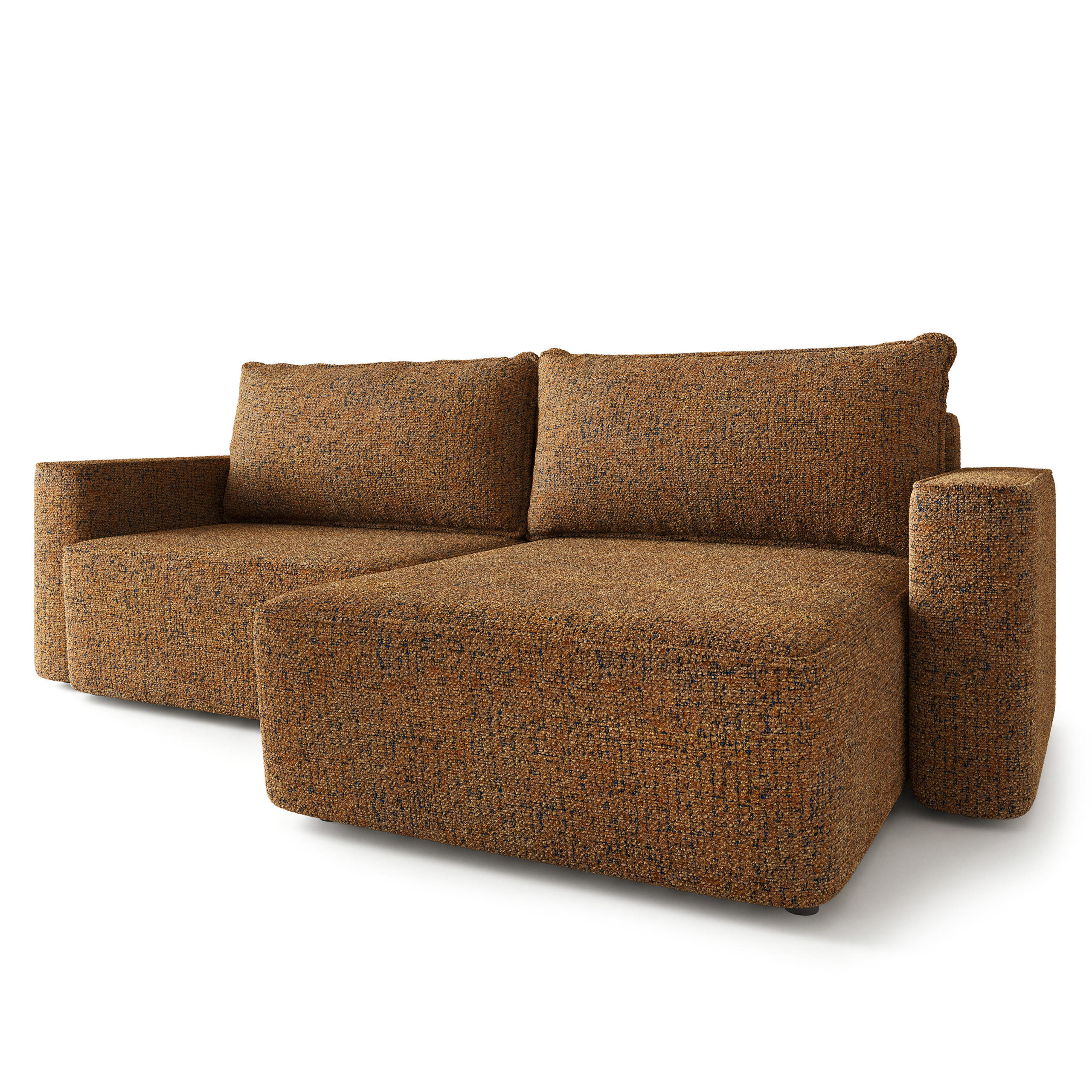 Masseno Ecksofa Braun 252x162 cm