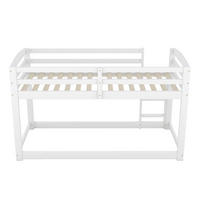 ETAGENBETT Massivholz Weiß - Weiß, Holz (90/200cm) - ComfortXL