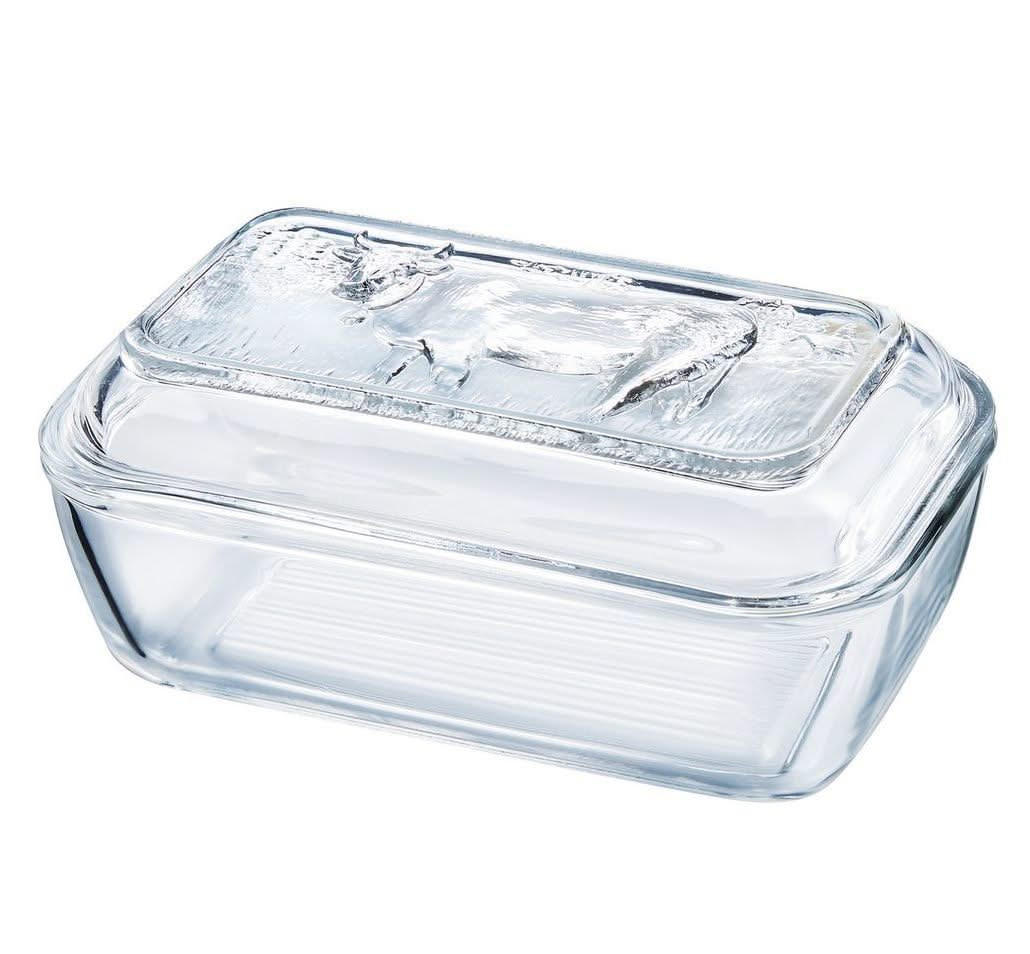 Luminarc Butterdose Transparent 11x7x17 cm