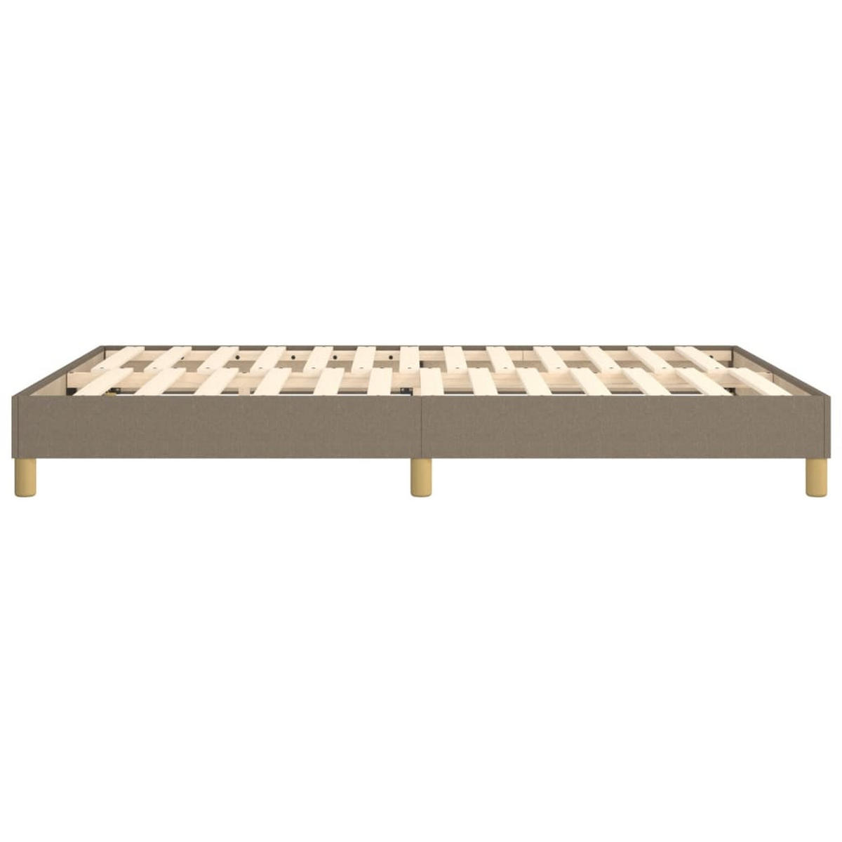 POLSTERBETT Quinn 140/203 cm - Taupe, Holzwerkstoff (140/200cm) - Nettlife