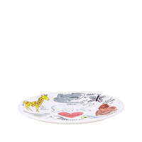 FRÜHSTÜCKSTELLER Blijdorp in Bunt - 22cm - Multicolor, Keramik (21.8/21.8/2.5cm) - Blond Amsterdam
