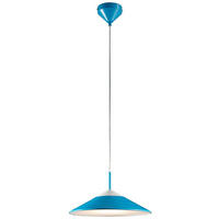 LED HÄNGELEUCHTE Kunststoff Blau - Blau, Kunststoff (32/32/150cm)