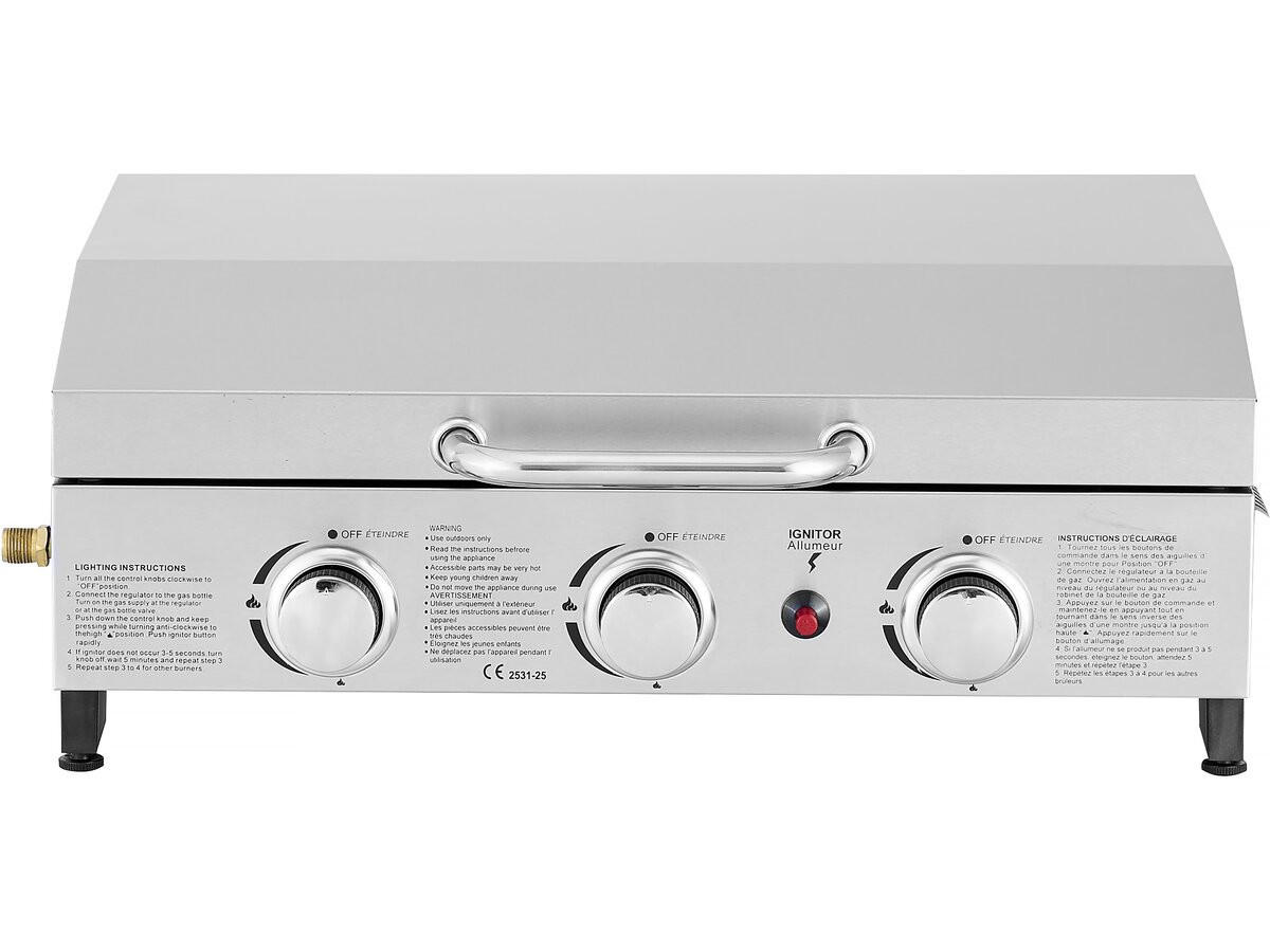 PLANCHA fasto Grau - Grau, Metall (48/25/67cm) - Habitat Garten