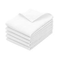 GESCHIRRTÜCHER, 5er-Set, 50x70 cm, 100% Baumwolle, Weiß - Weiß, Textil (50/70cm) - Zollner