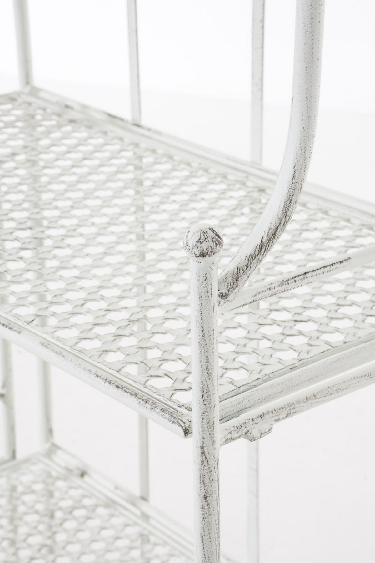 STANDREGAL Anic antik weiß - Creme, Metall (61/153/33cm) - TPFGarden
