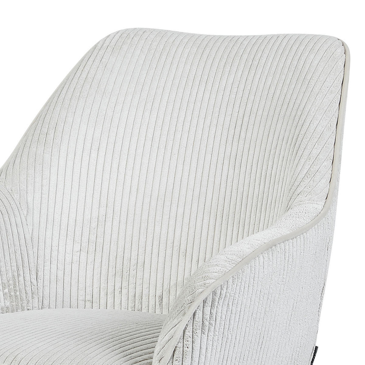 ARMLEHNSTUHL ARVIT - Hellgrau/Schwarz, Textil/Metall (58/87/61cm) - B&D Home