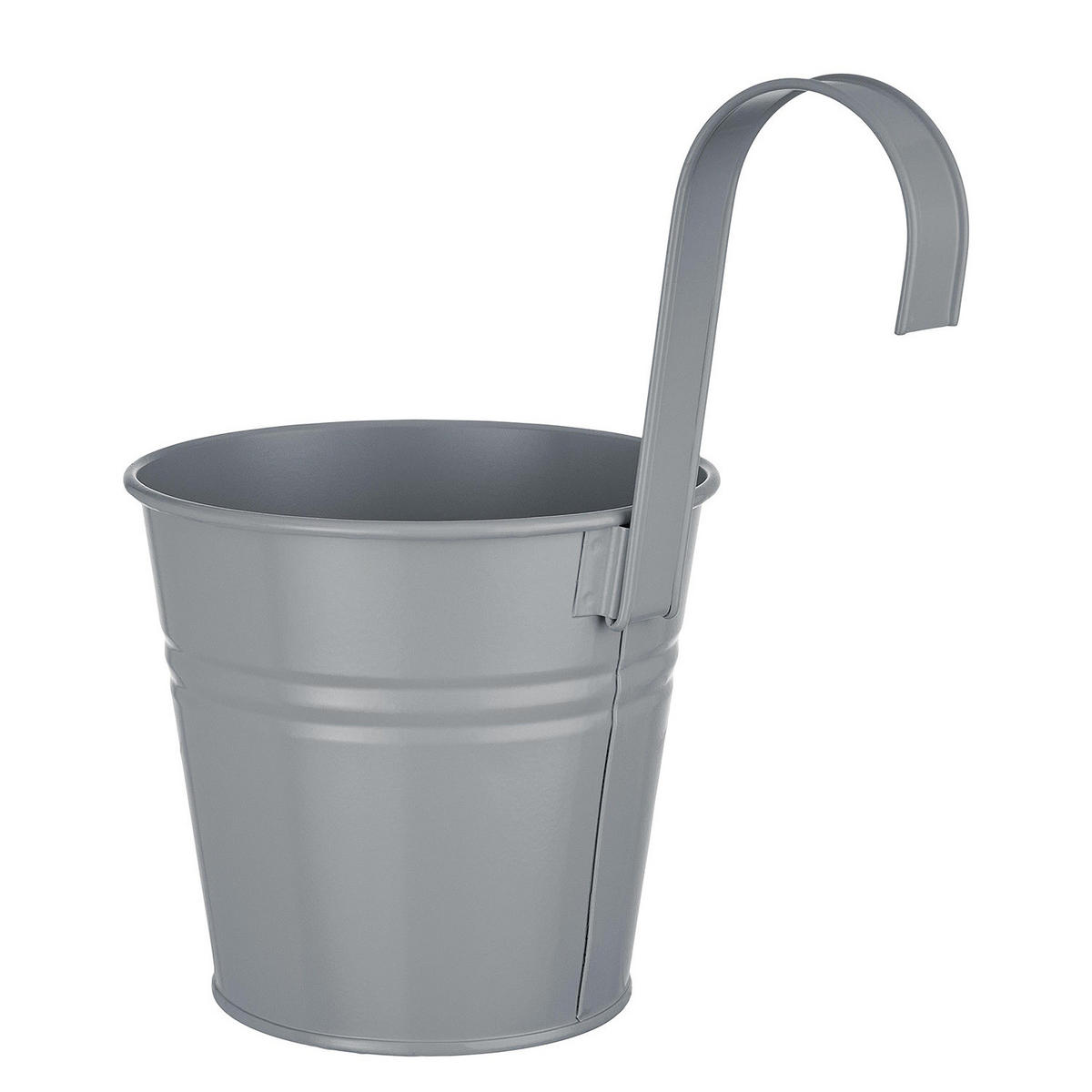 HÄNGETOPF (6er Set) Zinc - Grau, Metall (15cm) - Butlers