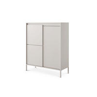 KOMMODE Senra - Weiß, Holzwerkstoff (103.5/123.4/39.5cm) - Pillovely