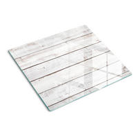 GLASPLATTE 60x52 cm Holzwand - Beige, Glas (60/0.4/52cm) - TULUP