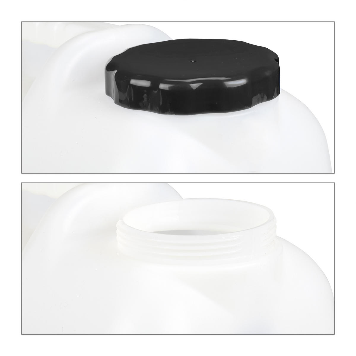 NÁDRŽ na vodu - biela, plast (19/36/29cm) - Relaxdays