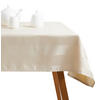 TISCHDECKE Delsie - Beige, Textil (220/150/1cm) - home&you