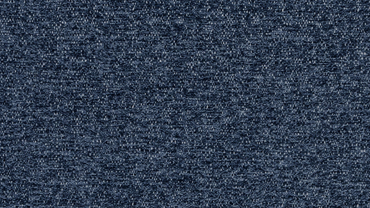 SOFA AERA 2,5-Sitzer, dunkelblau - Schwarz/Dunkelblau, Holz/Textil (187/89/96cm) - Courtois Laville