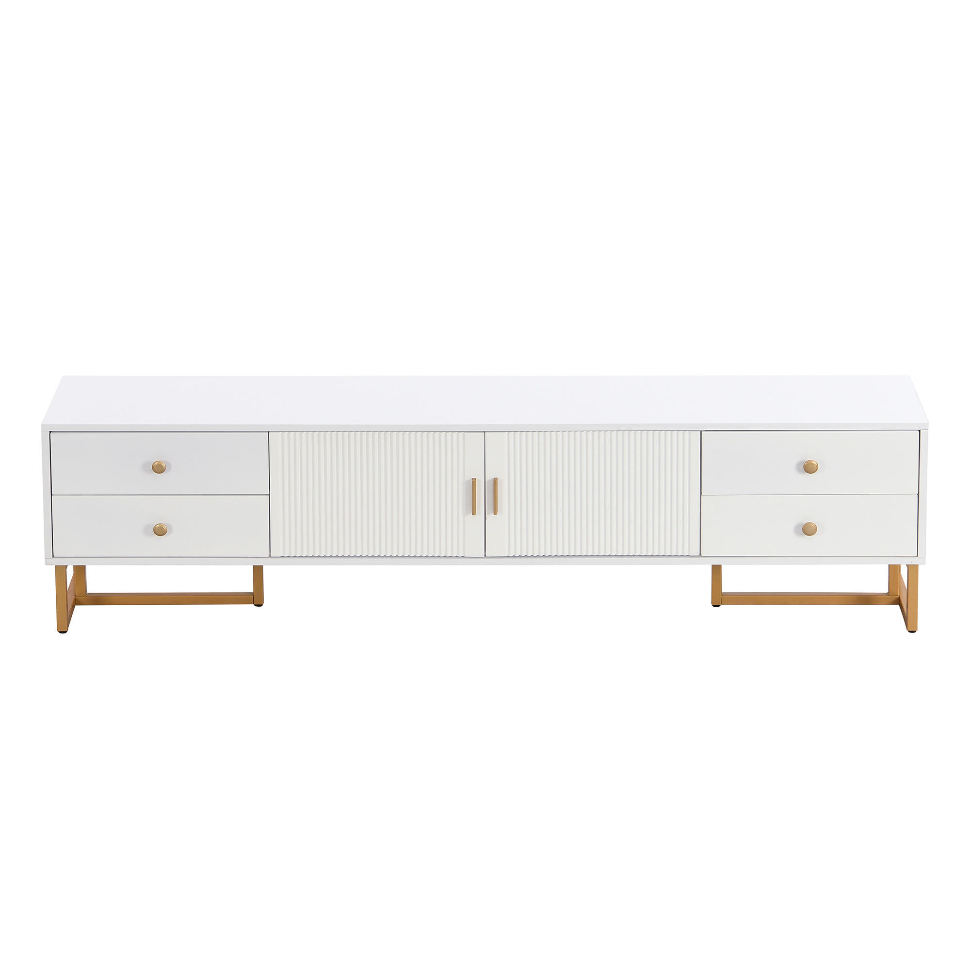 Raumix Tv-Schrank Weiß 30x46x175 cm