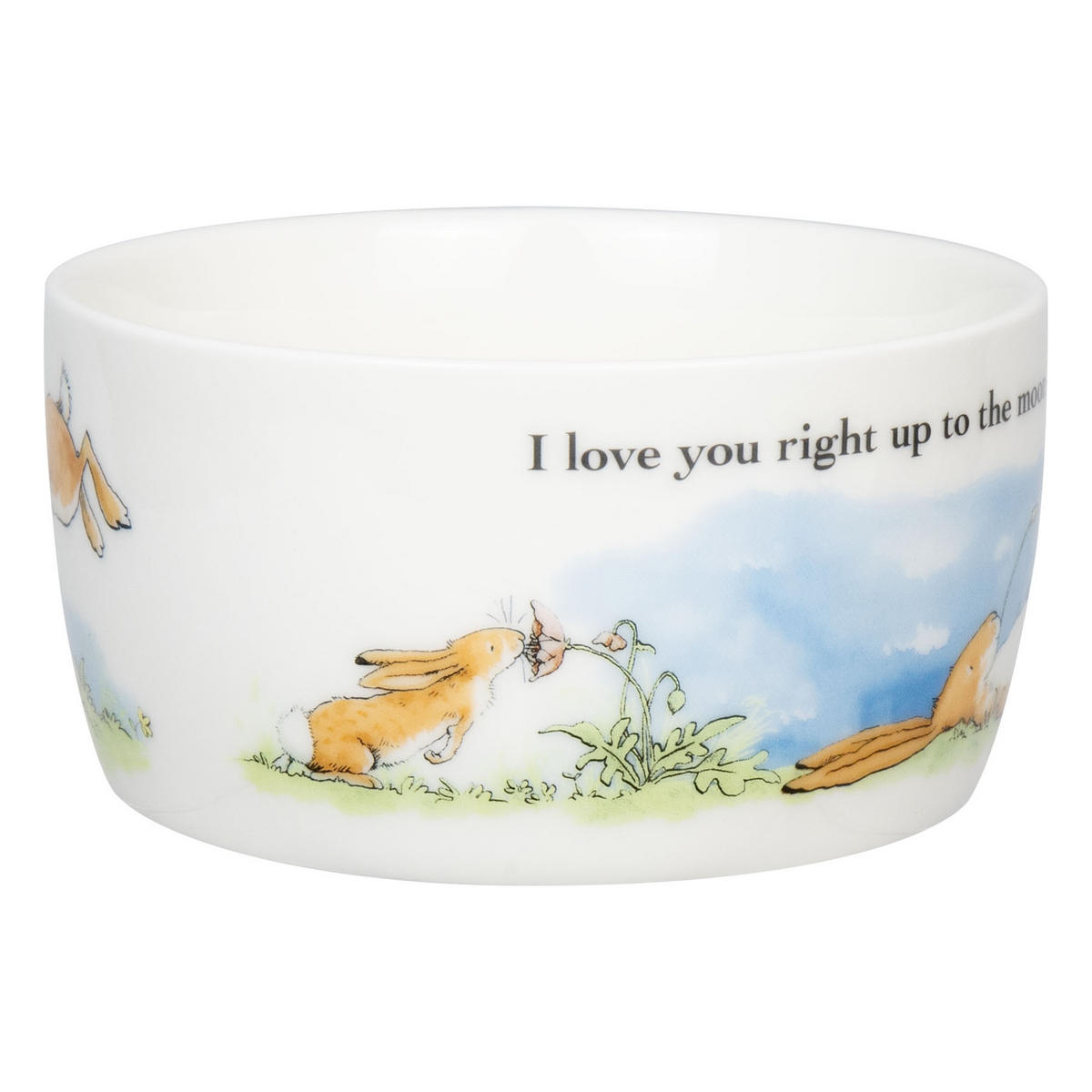 MÜSLISCHALE Guess how much I love you, Schale - Naturfarben, Keramik (0.38L) - Könitz