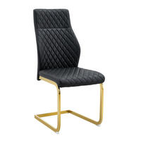 SCHWINGSTUHL DE-36566 2er-Set mit PU-Bezug und Metallrahmen Schwarz - Schwarz, Metall (63/100/43cm) - ComfortXL