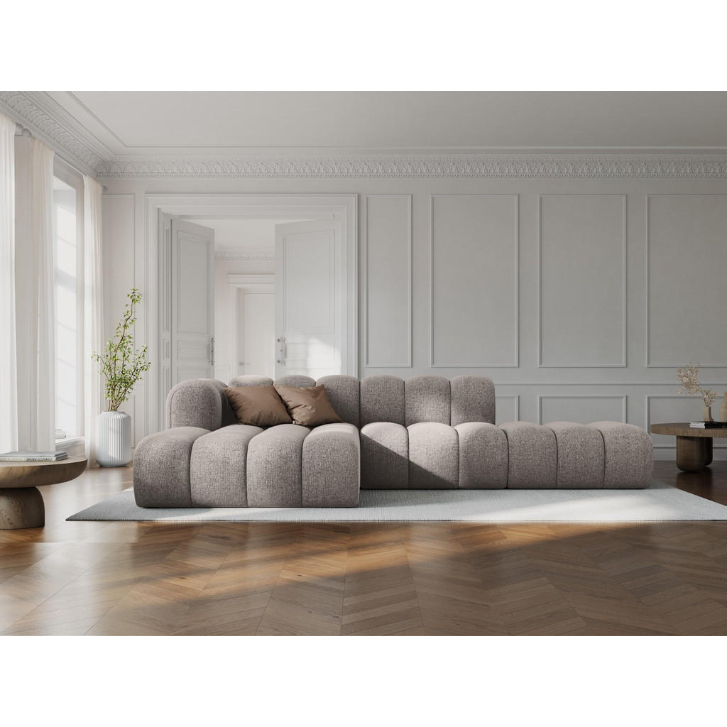 Thumbnail - Micadoni Ecksofa, Beige, Textil, 5-Sitzer, L-Form, 299x177 cm, Hergestellt in Europa, Oeko-Tex®, Wohnzimmer, Sofas & Cou...