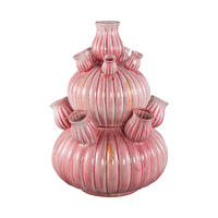 VASE Nolou Rosa 41.5/41.5/62cm - Pink, Keramik (62cm) - PTMD Collection