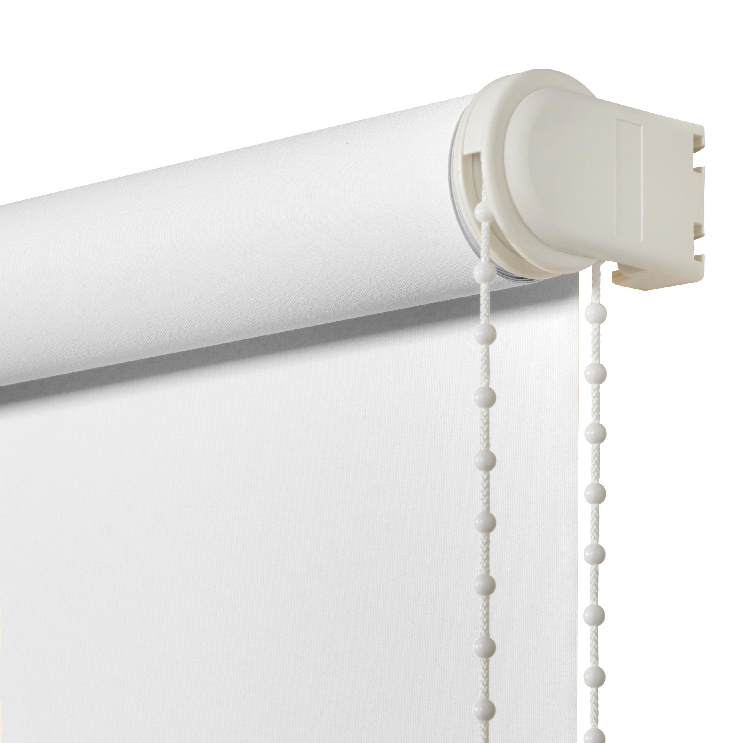 SEITENZUGROLLO lichtdurchlässig Basico - Weiß, Textil (90/250/250cm) - VIEWTEX