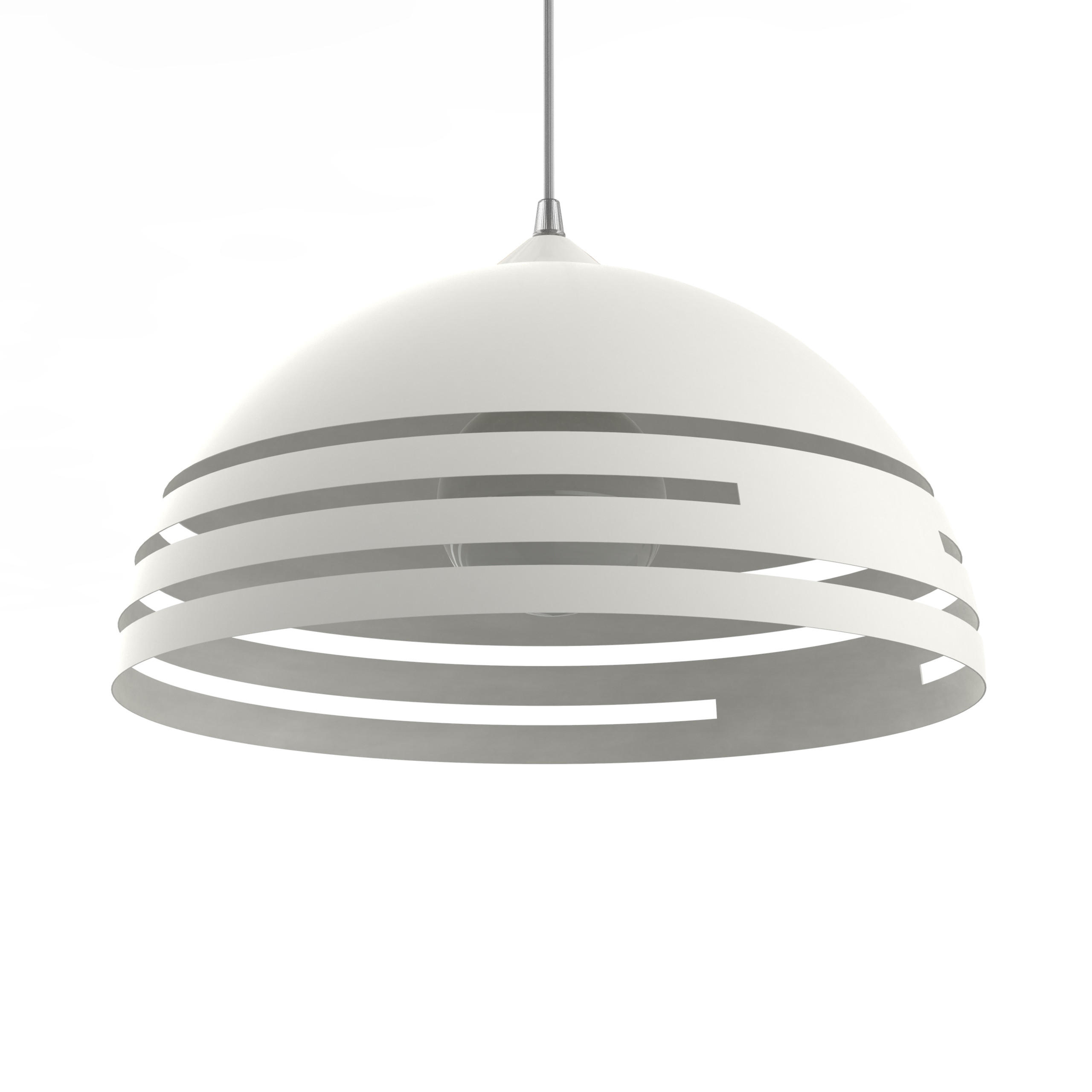 HÄNGELEUCHTE - Weiß, Metall (40/40/20cm) - Lumicom