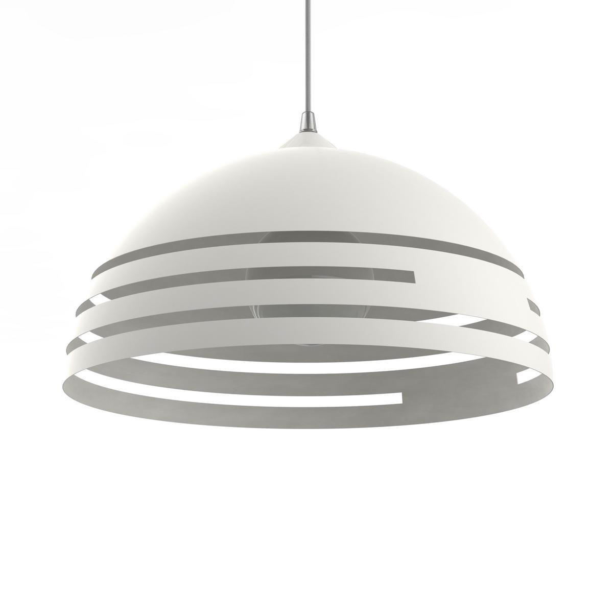 HÄNGELEUCHTE - Weiß, Metall (40/40/20cm) - Lumicom