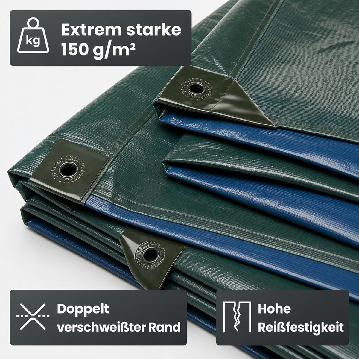 ABDECKPLANE - Multicolor, Kunststoff (300/200/1cm) - Westfalia