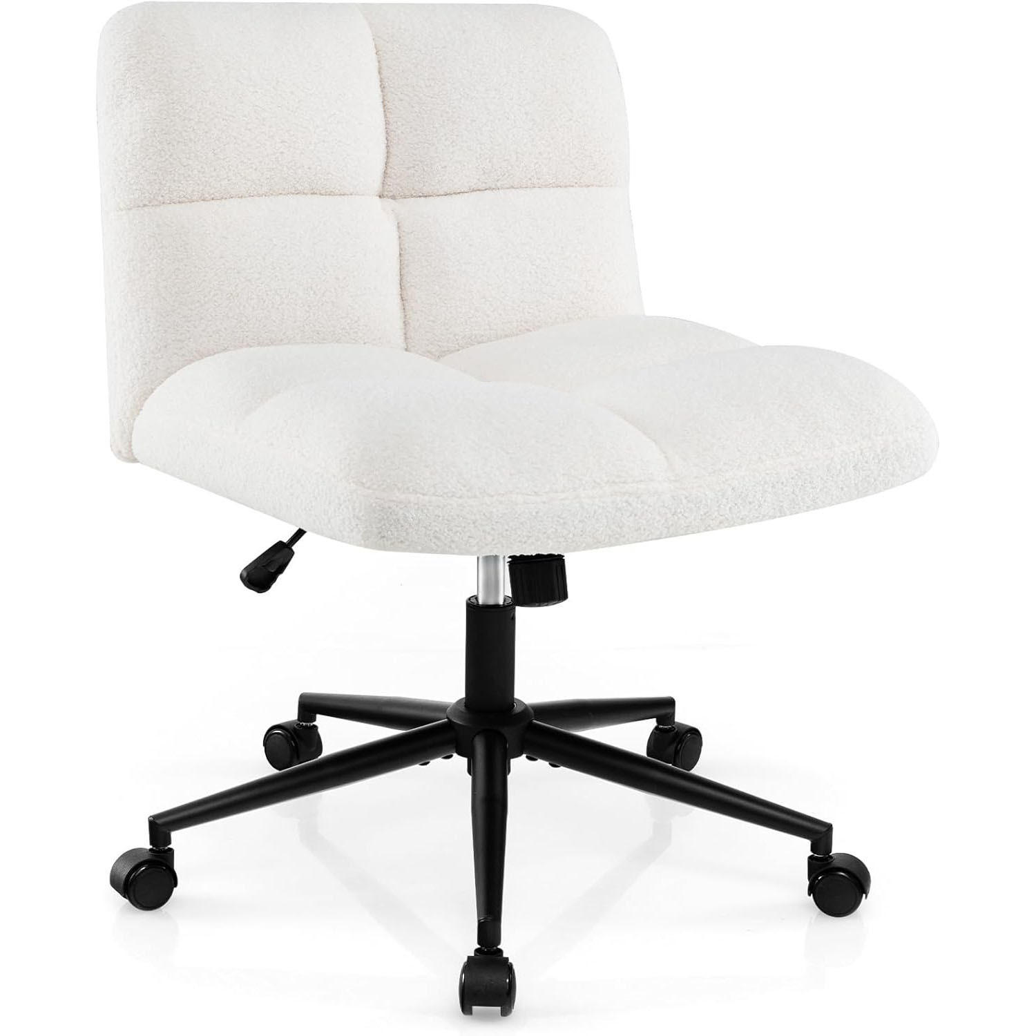 Costway Bürostuhl Beige 73x87x69 cm